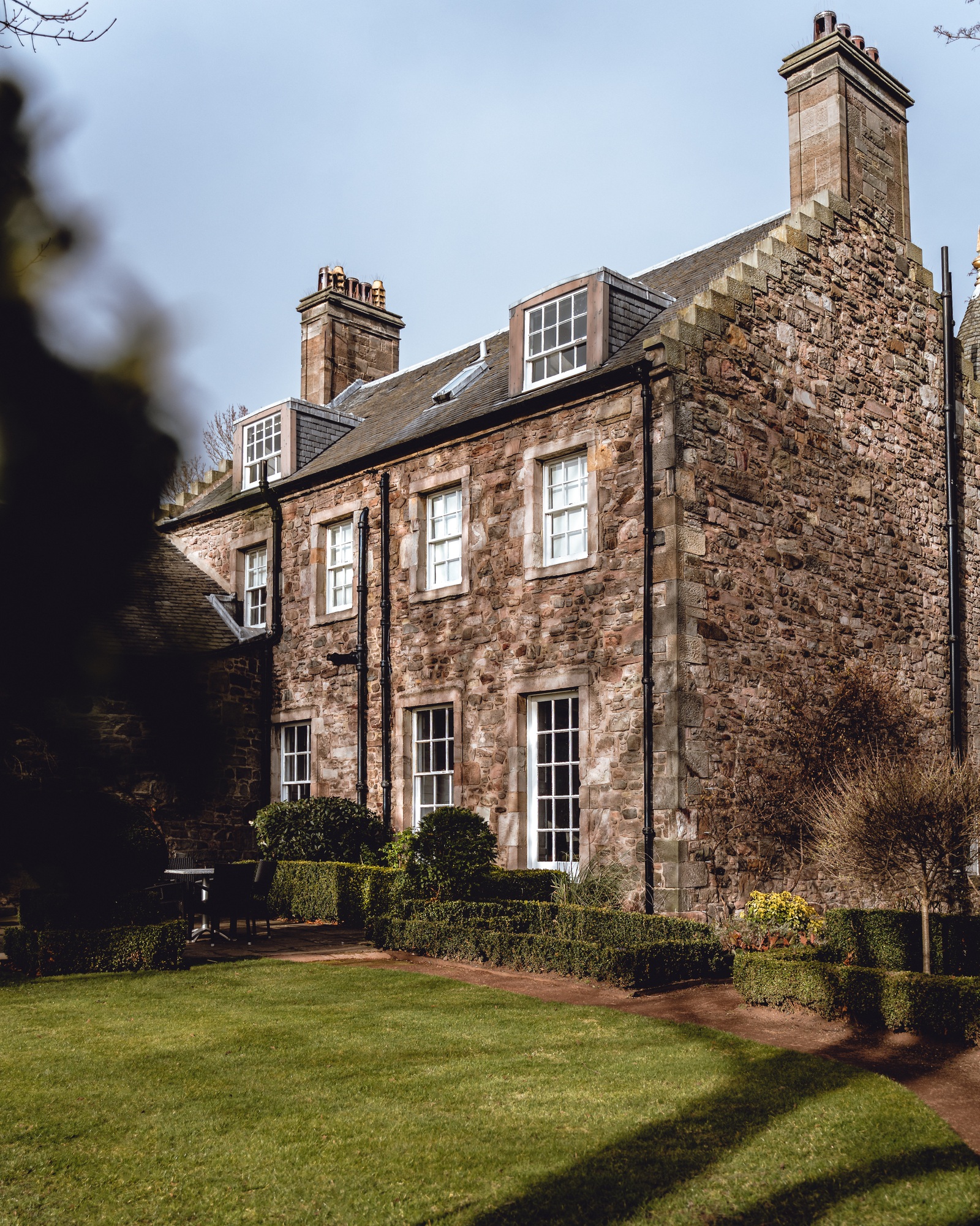 Typical old building from Edinburgh